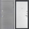Входная дверь Интекрон Брайтон антрацит Ясень силк белый ФЛ-306