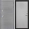 Входная дверь Интекрон Брайтон антрацит ФЛ-642 белый