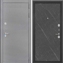 Входная дверь Интекрон Брайтон антрацит Гранит Лава Оникс