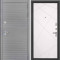 Входная дверь Интекрон Брайтон антрацит Лучи-М Софт Милк