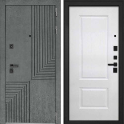 Входная дверь Интекрон Фараон Альба роял вуд белый