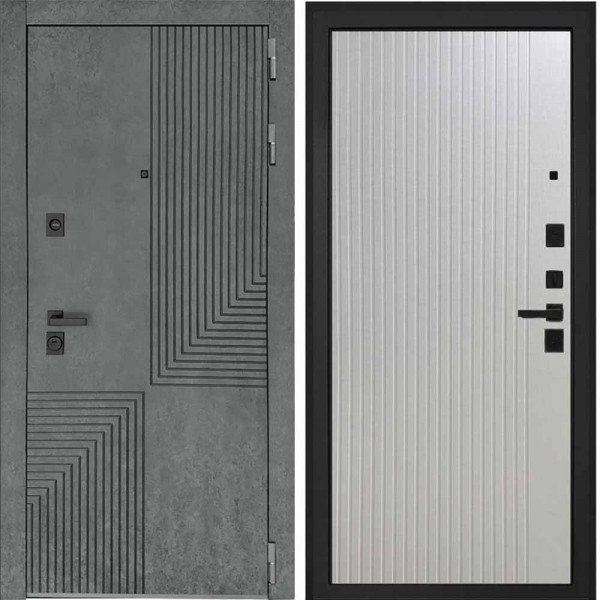 Входная дверь Интекрон Фараон Чесура светлая ФЛ-566