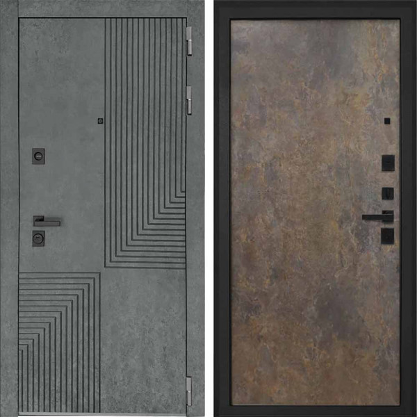 Входная дверь Интекрон Фараон Гранж Гладкая