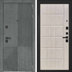 Входная дверь Интекрон Фараон Сосна белая ФЛ-102