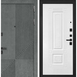 Входная дверь Интекрон Фараон Ясень белый силк ФЛ-2