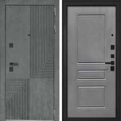 Входная дверь Интекрон Фараон Графит ФЛ-243-М
