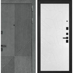 Входная дверь Интекрон Фараон Ясень силк белый ФЛ-306