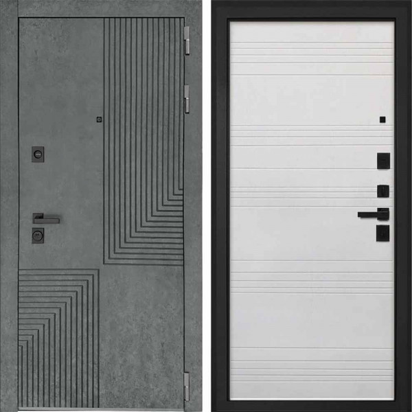 Входная дверь Интекрон Фараон Белый Ясень ФЛ-316