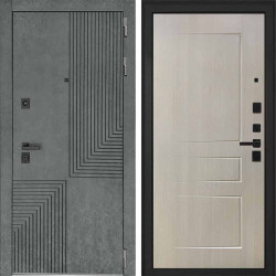 Входная дверь Интекрон Фараон ФЛ-638М лиственница беж