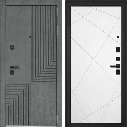 Входная дверь Интекрон Фараон Лучи-М Софт Милк