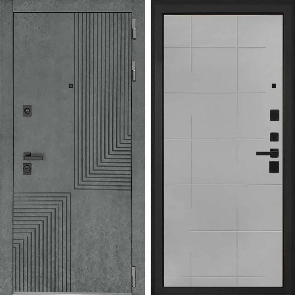 Входная дверь Интекрон Фараон Мэджик Тин. ФЛ-6 Геометрия