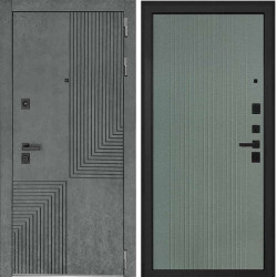Входная дверь Интекрон Фараон Пазл грин ФЛ-295