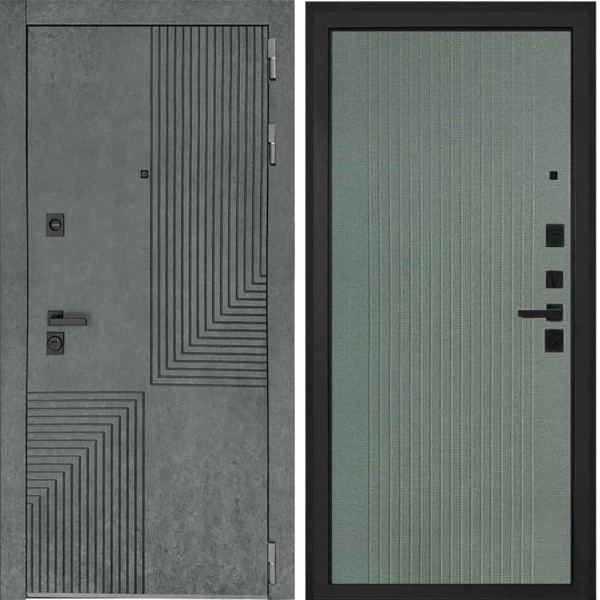 Входная дверь Интекрон Фараон Пазл грин ФЛ-295