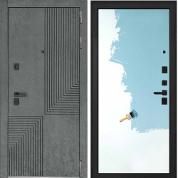 Входная дверь Интекрон Фараон под покраску