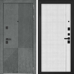 Входная дверь Интекрон Фараон Лофт Белый В-07