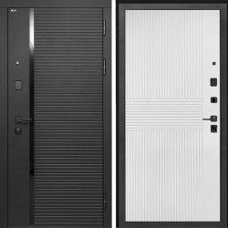 Входная дверь Интекрон Форте ФЛ-326М Мэджик шифон (белый)