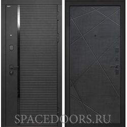 Входная дверь Интекрон Форте Лучи-М венге распил кофе