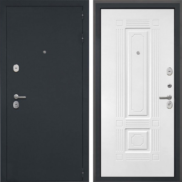 Входная дверь Интекрон Гектор Ясень белый силк ФЛ-2