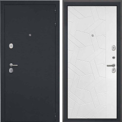 Входная дверь Интекрон ГРЕЦИЯ Ясень силк белый ФЛ-306