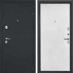 Входная дверь Интекрон ГРЕЦИЯ ФЛ-326М Мэджик шифон (белый)