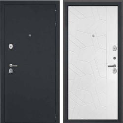 Входная дверь Интекрон Колизей Ясень силк белый ФЛ-306