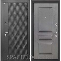 Входная дверь Интекрон Олимпия Блэк коричневый Графит ФЛ-243-М