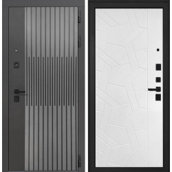 Входная дверь Интекрон Олимпия Ясень силк белый ФЛ-306