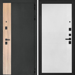 Входная дверь Интекрон Премьера ФЛ-326М Мэджик шифон (белый)