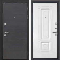 Входная дверь Интекрон Сицилия Remix Эковенге Гладкая Ясень белый силк ФЛ-2