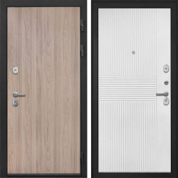 Входная дверь Интекрон Сицилия Remix Ильм американский ФЛ-326М Мэджик шифон (белый)