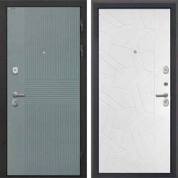 Входная дверь Интекрон Сицилия Remix Монолит фреско ФЛ-326 Ясень силк белый ФЛ-306