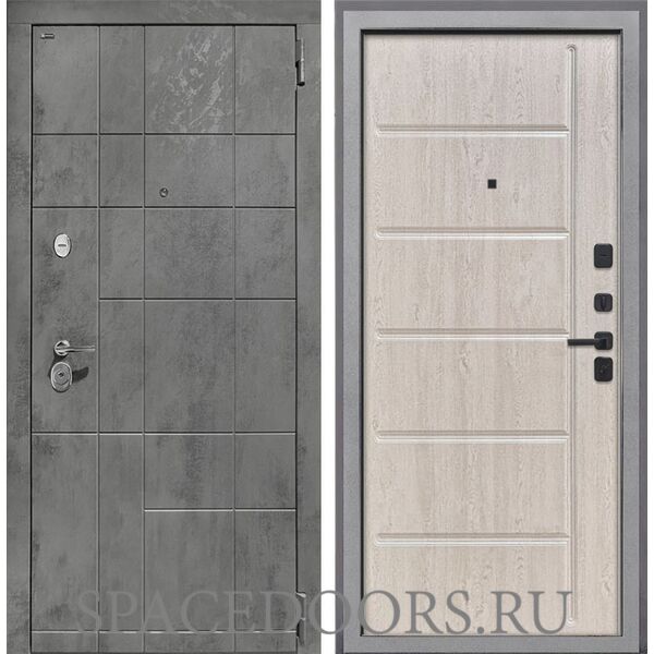 Входная дверь Интекрон Спарта New Грей Сосна белая ФЛ-102