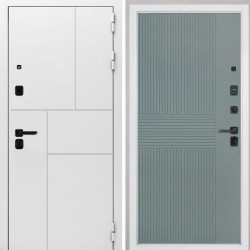 Входная дверь Интекрон Спарта New White Монолит Фреско ФЛ-326
