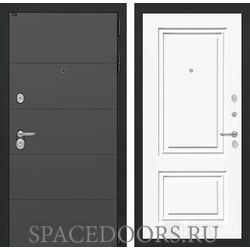 Входная дверь Лабиринт ART 26 - Эмаль RAL 9003