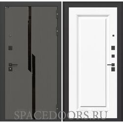 Входная дверь Лабиринт Carbon 27 - Эмаль RAL 9003