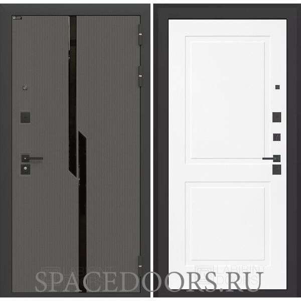 Входная дверь Лабиринт Carbon 11 - Белый софт