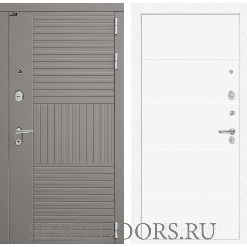 Входная дверь Лабиринт Forma 13 - Белый софт