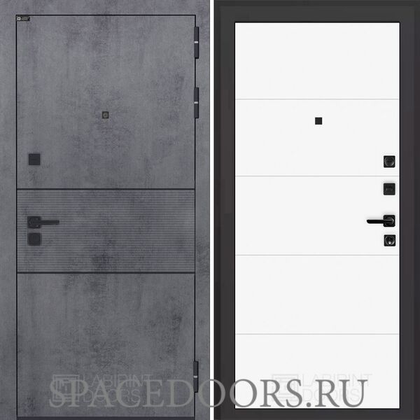 Входная дверь Лабиринт Infinity 13 - Белый софт