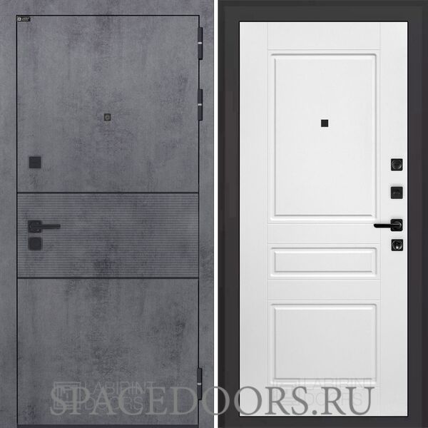 Входная дверь Лабиринт Infinity 03 - Белый софт