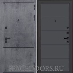 Входная дверь Лабиринт Infinity 13 - Графит софт