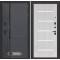 Входная дверь Лабиринт Лаб 2 Про 01 - Сандал белый, стекло белое