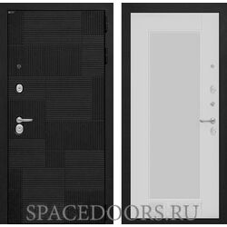 Входная дверь Лабиринт Pazl 30 - Белый рельеф софт