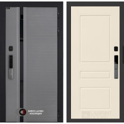 Входная дверь Лабиринт Пиано Смарт 2.0 03 - Крем софт