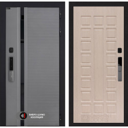 Входная дверь Лабиринт Пиано Смарт 2.0 04 - Беленый дуб