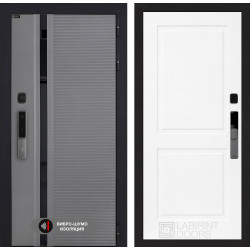 Входная дверь Лабиринт Пиано Смарт 2.0 11 - Белый софт