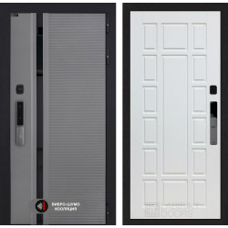 Входная дверь Лабиринт Пиано Смарт 2.0 12 - Белое дерево