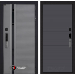Входная дверь Лабиринт Пиано Смарт 2.0 13 - Графит софт