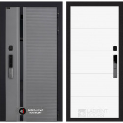 Входная дверь Лабиринт Пиано Смарт 2.0 13 - Белый софт