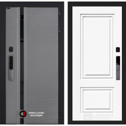 Входная дверь Лабиринт Пиано Смарт 2.0 26 - Эмаль RAL 9003