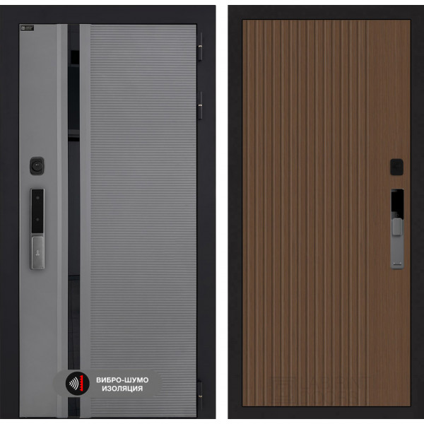 Входная дверь Лабиринт Пиано Смарт 2.0 29 - Дуб кантри темный